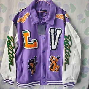 Louis Vuitton Color Block Baseball Jacket